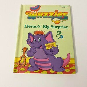 Vintage 1984 Wuzzles Eleroos Big Surprise Hasbro Book